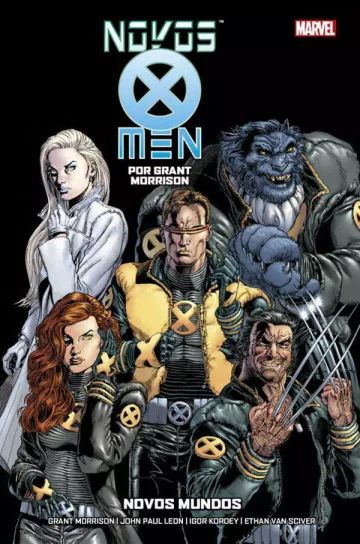 Capa de Novos X-Men Por Grant Morrison Vol. 3, Panini