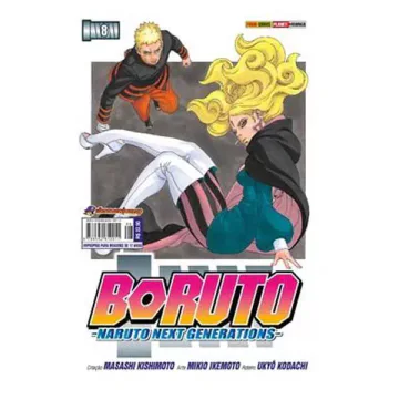 Capa de Boruto: Naruto Next Generations Vol. 8, Panini