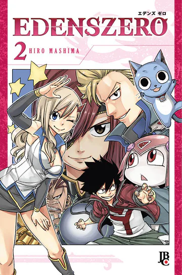 Capa de Edens Zero #02, Editora JBC