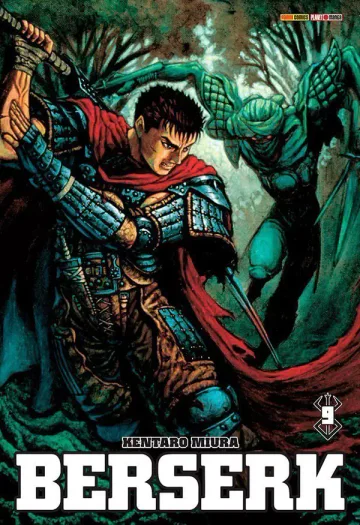 Capa de Berserk - Edição De Luxo Vol. 9, Panini