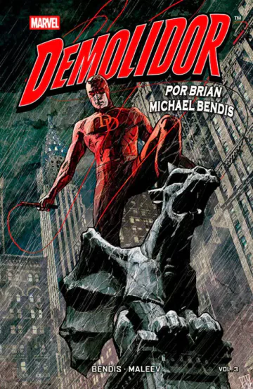 Capa de Demolidor Por Brian Michael Bendis Vol. 03, Panini