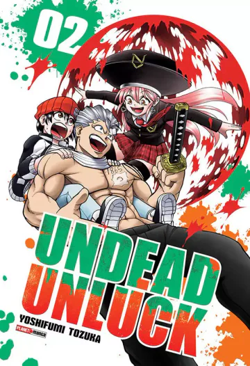Capa de Undead Unluck Vol. 2, Panini
