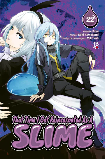 Capa de That Time I Got Reincarnated as a Slime #22, Editora JBC