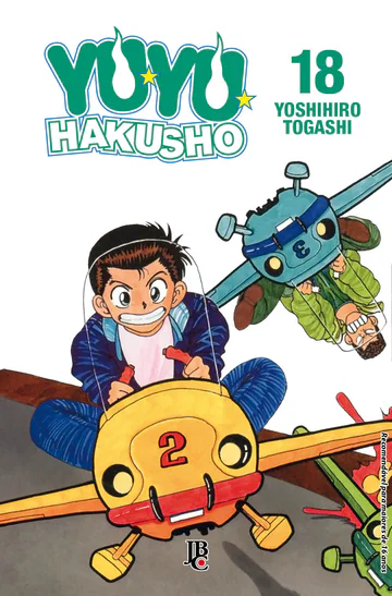 Capa de Yu Yu Hakusho ESP. #18, Editora JBC