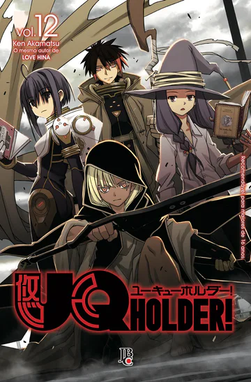 Capa de UQ Holder! #12, Editora JBC