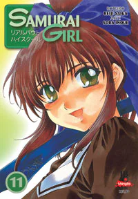 Capa de Samurai Girl #11, Editora JBC