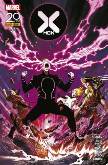 Capa de X-Men (2020) Vol. 33, Panini