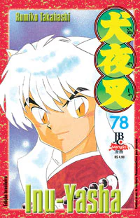 Capa de Inu-Yasha #78, Editora JBC