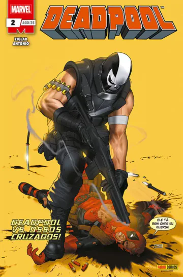 Capa de Deadpool (2025) 02, Panini