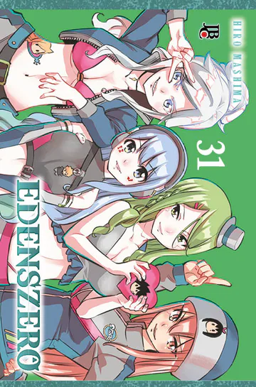 Capa de Edens Zero #31, Editora JBC
