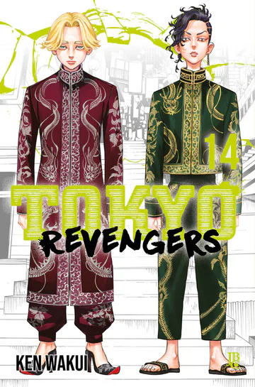 Capa de Tokyo Revengers #14, Editora JBC