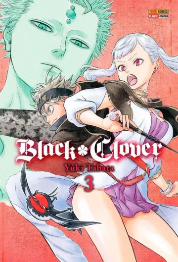 Capa de Black Clover Vol. 3, Panini