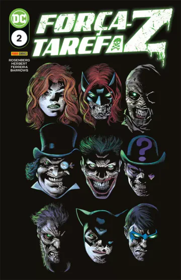 Capa de Força-Tarefa Z Vol. 2, Panini
