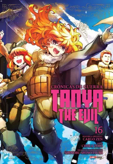Capa de Tanya The Evil: Crônicas De Guerra Vol. 16, Panini