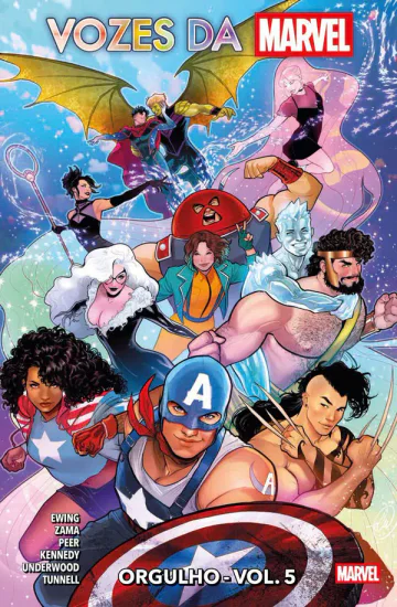 Capa de Vozes Da Marvel: Orgulho Vol. 5, Panini
