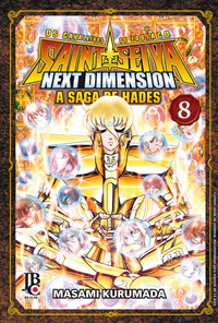 Capa de CDZ - Next Dimension: A Saga de Hades #08, Editora JBC