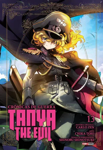 Capa de Tanya The Evil: Crônicas De Guerra Vol. 13, Panini