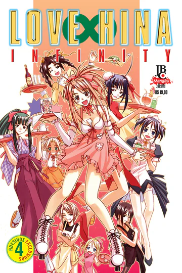 Capa de Love Hina Infinity, Editora JBC