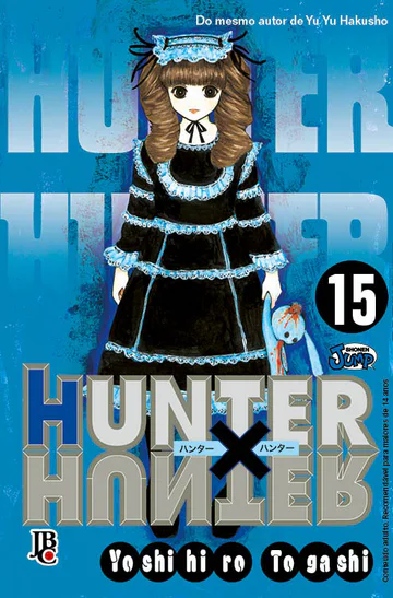 Capa de Hunter X Hunter #15, Editora JBC