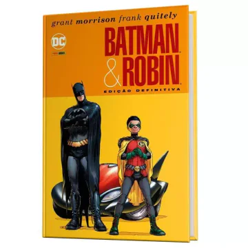 Capa de Batman E Robin - Edição Definitiva Vol. 1, Panini
