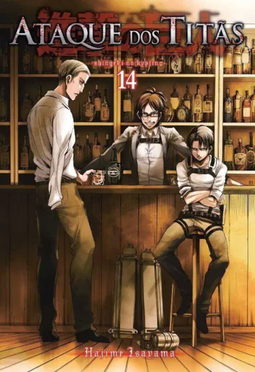 Capa de Ataque Dos Titãs Vol. 14, Panini