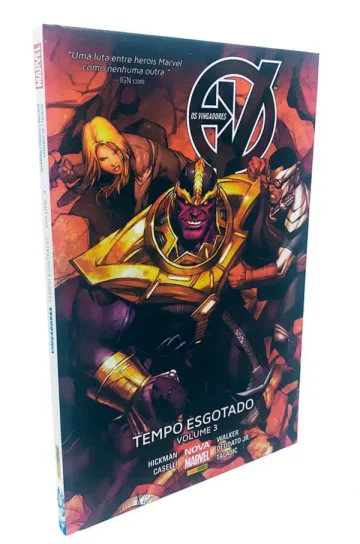 Capa de Vingadores: Tempo Esgotado Vol. 3, Panini