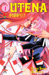 Capa de Utena #01, Editora JBC