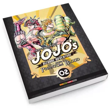 Capa de Jojo's Bizarre Adventure Parte 1: Phantom Blood Vol. 2, Panini