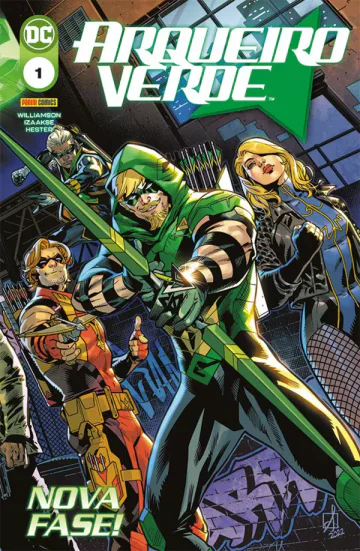 Capa de Arqueiro Verde (2024) 01, Panini