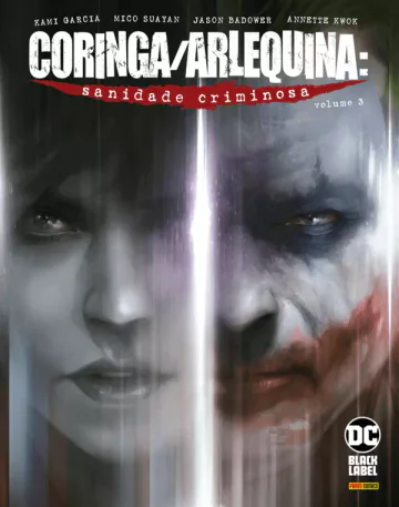 Capa de Coringa/Arlequina: Sanidade Criminosa Vol. 3, Panini