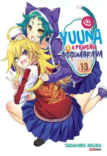 Capa de Yuuna E A Pensão Assombrada Vol. 13, Panini