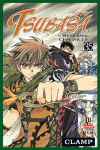 Capa de Tsubasa #35, Editora JBC