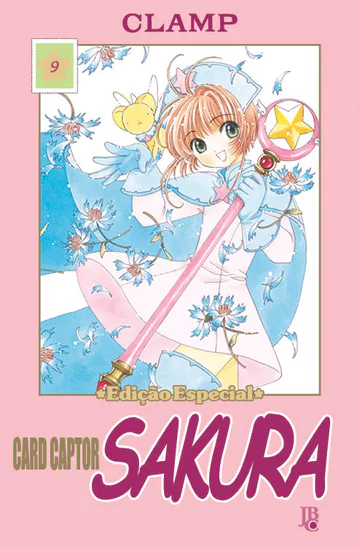 Capa de Card Captor Sakura #09, Editora JBC