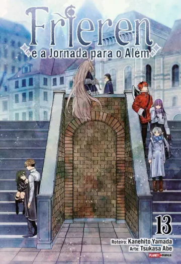 Capa de Frieren E A Jornada Para O Além Vol. 13, Panini