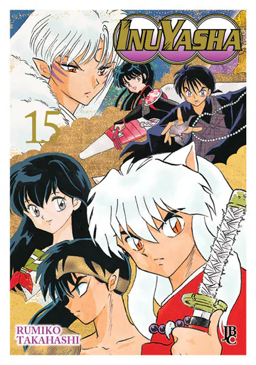 Capa de InuYasha Wideban #15, Editora JBC