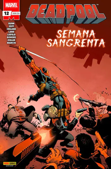 Capa de Deadpool (2025) 12, Panini