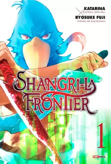 Capa de Shangri-la Frontier Vol. 1, Panini