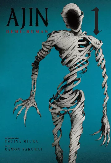 Capa de Ajin: Demi-Human Vol. 1, Panini