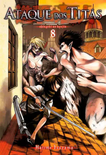 Capa de Ataque Dos Titãs Vol. 8, Panini