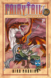 Capa de Fairy Tail #19, Editora JBC