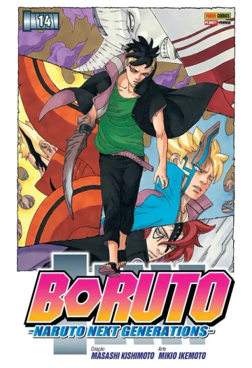 Capa de Boruto: Naruto Next Generations Vol. 14, Panini