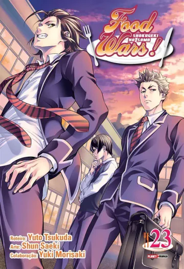 Capa de Food Wars Vol. 23, Panini