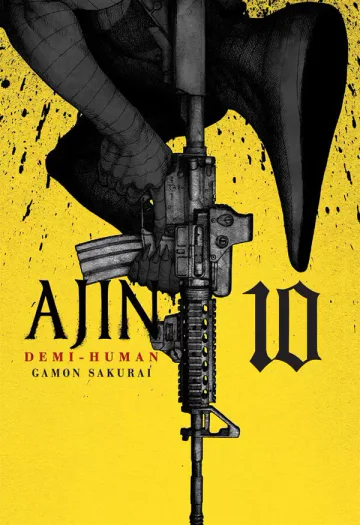 Capa de Ajin: Demi-Human Vol. 10, Panini