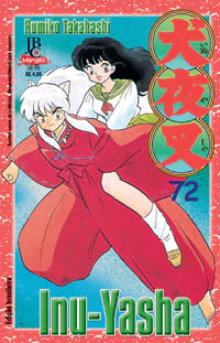 Capa de Inu-Yasha #72, Editora JBC