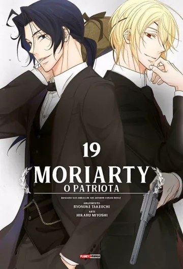 Capa de Moriarty: O Patriota Vol. 19, Panini