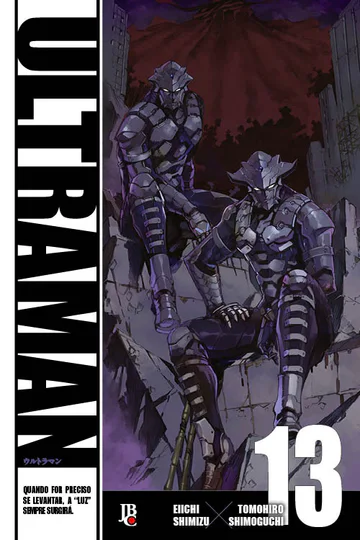 Capa de Ultraman #13, Editora JBC