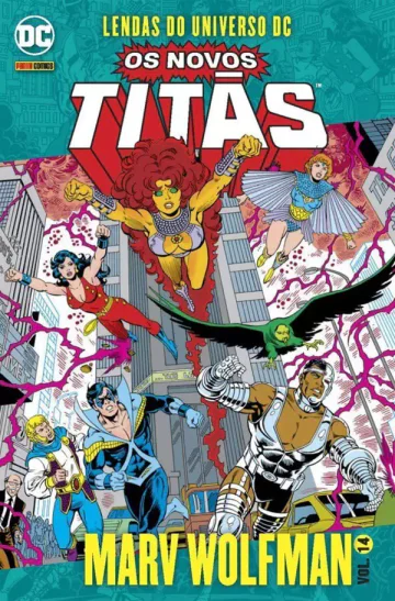Capa de Os Novos Titãs Vol. 14, Panini