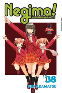 Capa de Negima #38, Editora JBC
