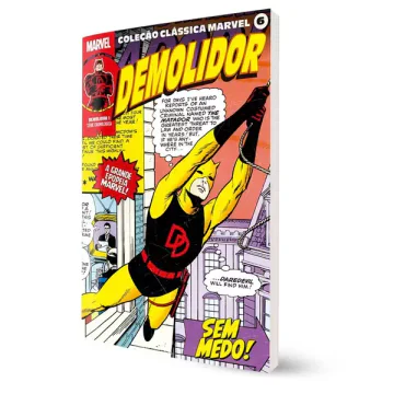 Capa de Coleção Clássica Marvel Vol. 6 - Demolidor Vol. 1, Panini