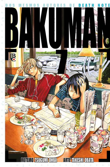 Capa de Bakuman #07, Editora JBC
